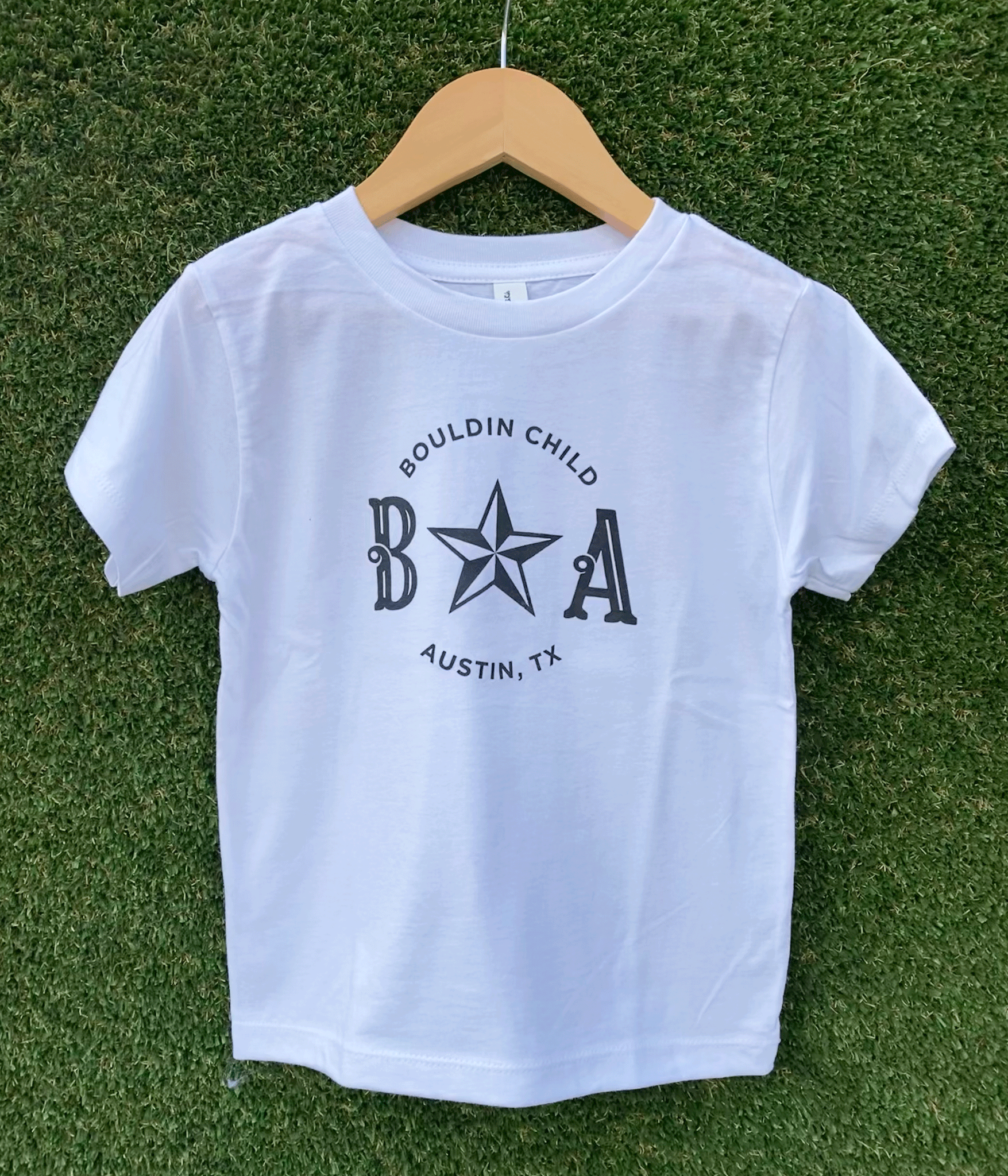 Bouldin Child Circle Logo Short Sleeve Tee