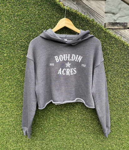 Women's Bouldin Acres Cropped Fleece Hoodie