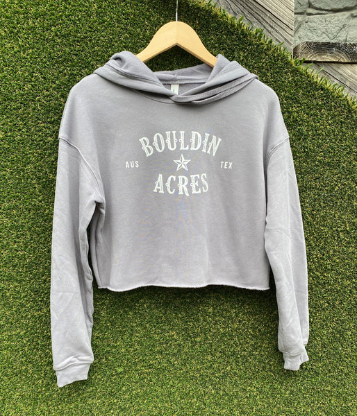 Women's Bouldin Acres Cropped Fleece Hoodie